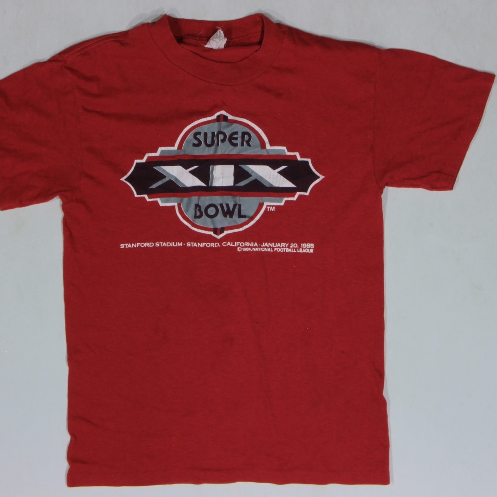 80s Vintage Super Bowl XIX T Shirt